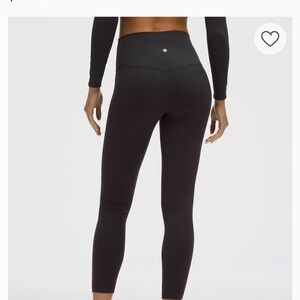 Black High-Waisted Leggings Lululemon